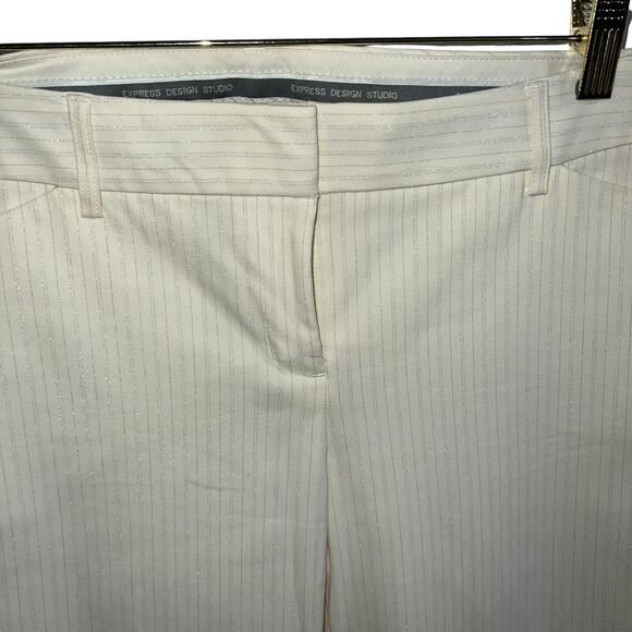 Express White Straight Leg Pants - Picture 12 of 13